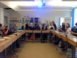 Besök på Högalidskolan i Finspång