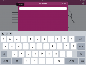 Cloud QR - Klistra in en URL 1