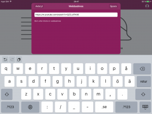 Cloud QR - Klistra in en URL 2